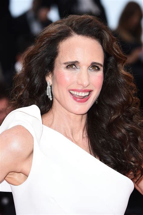 Andie mcdowell - Andie MacDowell is more than happy to have ditched the hair dye. “Entertainment Tonight” posed a question to the silver-maned star about her tresses at the Hollywood Beauty Awards on Thursday. “Your hair is just so beautiful, it really is,” said Deidre Behar. “How does it feel to be so celebrated for being your most authentic self?”.